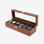 Watch Box - Teak Wood 6 slots